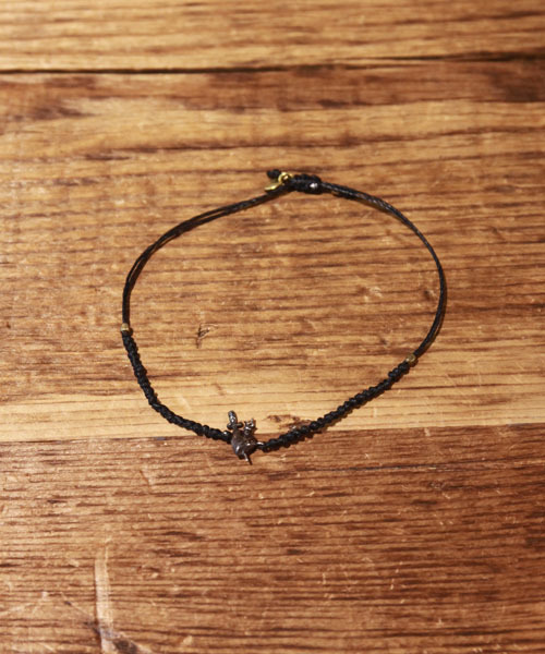Petite Coeur Sacre Narrow Waxed Cord Bracelet(コード ブレスレット