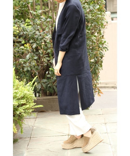 FIGARO Paris（フィガロパリ）の「アサレーヨンコーディガンジャケット◆（その他アウター・レディース・ホワイト/ネイビー・36/38）」の20枚目の写真