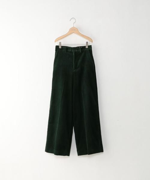 Steven Alan（スティーブンアラン）の「＜Steven Alan＞5W CORDUROY WIDE TROUSERS/ﾊﾟﾝﾂ◆（その他パンツ・レディース・ホワイト/ベージュ/ロイヤルブルー/ケリー/ナチュラル・LARGE/SMALL/MEDIUM）」の5枚目の写真