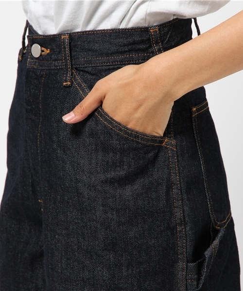 RODEO CROWNS WIDE BOWL（ロデオクラウンズワイドボウル）の「ペインター ワイド デニムパンツ（デニムパンツ・レディース・ダークブルー/ブルー・SMALL/MEDIUM/X-SMALL）」の9枚目の写真