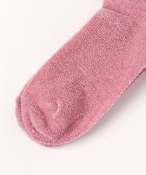 Candy Stripper(キャンディストリッパー)の「FUZZY TEDDY SOCKS(ソックス/靴下・レディース・ブラック/ブラウン/ピンク・FREE)」の5枚目の写真
