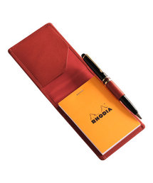 Jamale（ジャマレ）の「レザーメモカバー縦型(RHODIA No.11)（手帳/メモ帳）」
