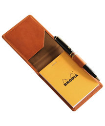 Jamale（ジャマレ）の「レザーメモカバー縦型(RHODIA No.11)（手帳/メモ帳）」
