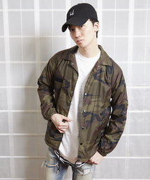 Re Youth（リユース）の「ミリタリー カモフラージュ ナイロン コーチジャケット（ナイロンジャケット）」