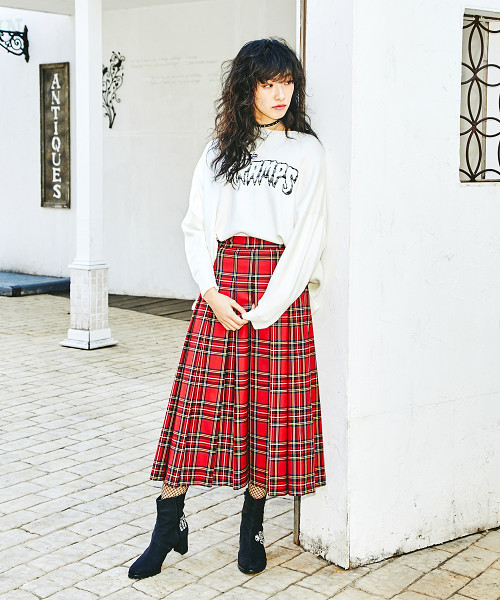 HYSTERIC GLAMOUR（ヒステリックグラマー）の「CR/THE CRAMPS刺繍 プルオーバー（スウェット・レディース・ホワイト/ブラック・FREE）」の11枚目の写真