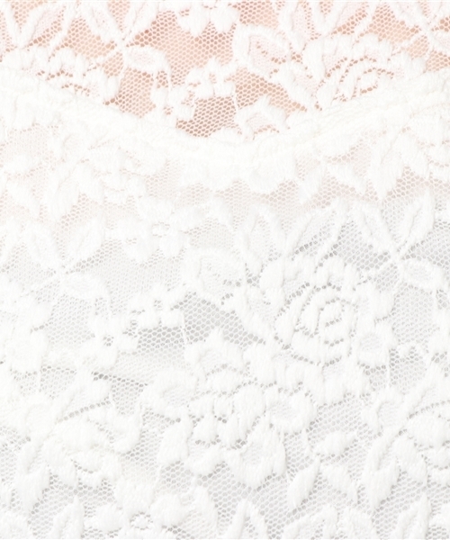 PUNYUS（プニュズ）の「プチハイネックレーストップス（Tシャツ/カットソー・レディース・ホワイト/ライトピンク/ブラック・1/4/2/3）」の11枚目の写真