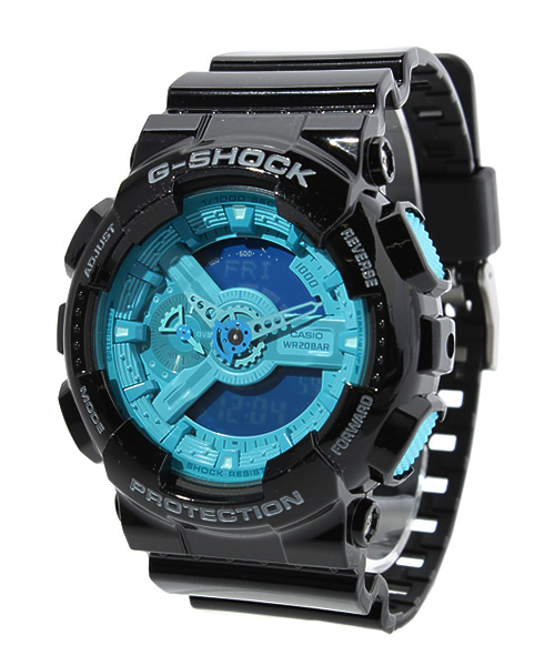 G-SHOCK(ジーショック)の「GA-110(アナログ腕時計・メンズ・ブルー・FREE)」の1枚目の写真