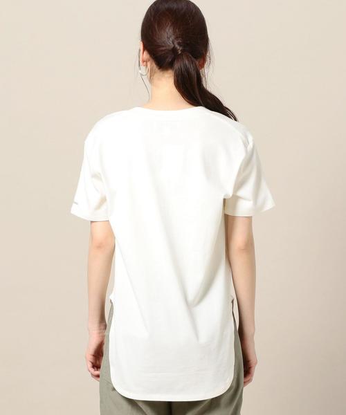 BEAUTY&amp;YOUTH UNITED ARROWS - ＜Ａｍｅｒｉｃａｎａ（アメリカーナ）＞サイドジップショートスリーブシャツ BEAUTY&YOUTH UNITED ARROWS（ビューティーアンドユース