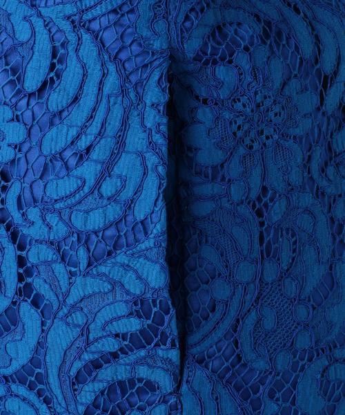 Drawer（ドゥロワー）の「Drawer レーススカート（BLUE）（スカート