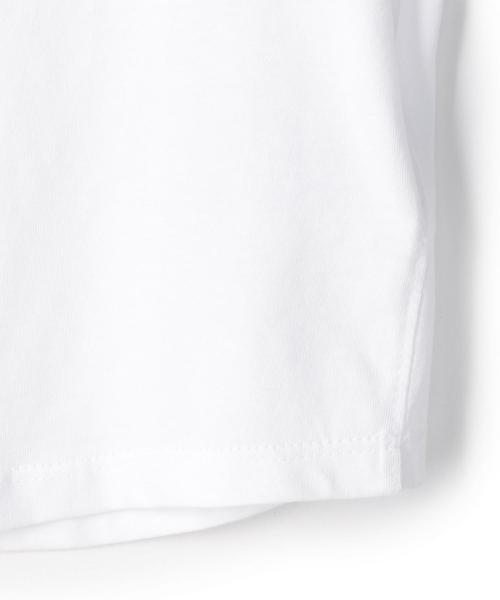 NIKE（ナイキ）の「【ジュニア】NIKE(ナイキ)ラグラン ロゴ 7スリーブ Tシャツ ◆（Tシャツ/カットソー・キッズ・ブラック/ライトブルー・150cm/140cm/130cm）」の8枚目の写真