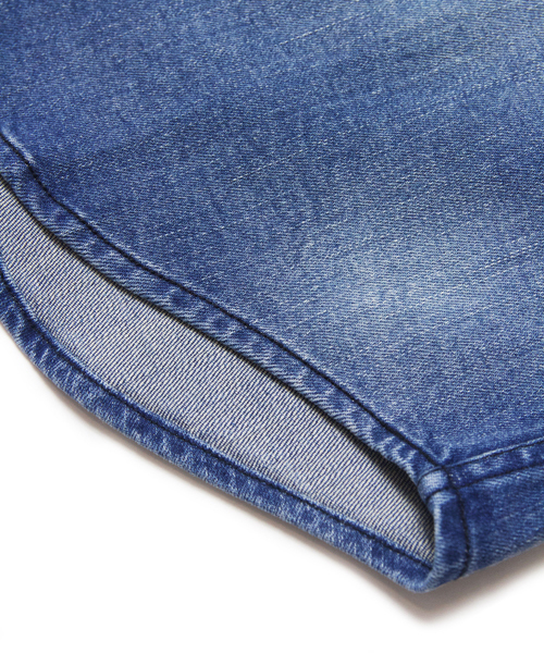 JACKROSE（ジャックローズ）の「コンチョボタンストレッチデニムシャツ（シャツ/ブラウス・メンズ・インディゴブルー・L/XL/M）」の6枚目の写真