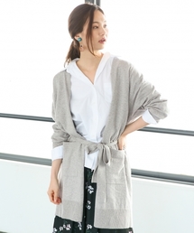 GLOBAL WORK | 14ゲージコットンカシミヤロングカーディガン長袖/762714(カーディガン/ボレロ)