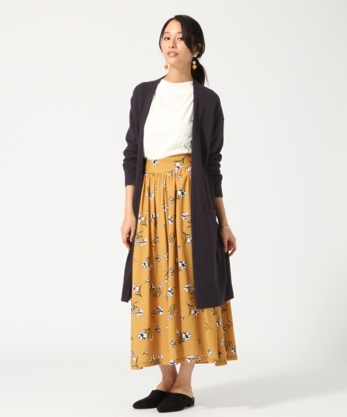 GLOBAL WORK(グローバルワーク)の「14ゲージコットンカシミヤロングカーディガン長袖/762714(カーディガン/ボレロ・レディース・ネイビー/ベージュ系その他/レッド/ライトグレー/パープル・MEDIUM/LARGE)」の20枚目の写真