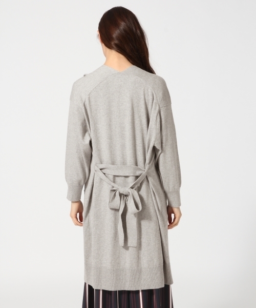 GLOBAL WORK(グローバルワーク)の「14ゲージコットンカシミヤロングカーディガン長袖/762714(カーディガン/ボレロ・レディース・ネイビー/ベージュ系その他/レッド/ライトグレー/パープル・MEDIUM/LARGE)」の9枚目の写真