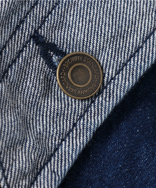 WEGO(ウィゴー)の「WEGO/デニムレトロAラインミニスカート(デニムスカート・レディース・その他1/ダークインディゴブルー/インディゴブルー/その他2・LARGE/MEDIUM)」の11枚目の写真