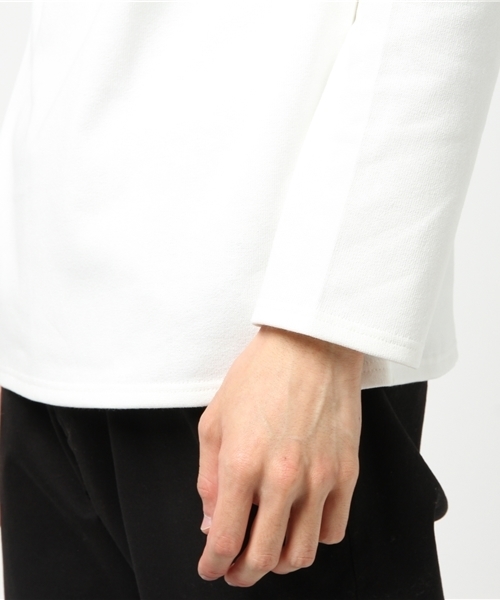 SAINT JAMES（セントジェームス）の「◇SAINT JAMES / セントジェームス: OUESSANT ムジ（Tシャツ/カットソー・メンズ・ホワイト/ブルー系その他/オレンジ・LARGE/MEDIUM/SMALL）」の11枚目の写真