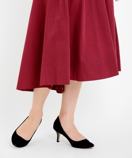 le.coeur blanc(ルクールブラン)の「【WEB限定PRICE】ピーチフィッシュテールフレアスカート(スカート・レディース・グレイッシュベージュ/レッド系その他/ネイビー・FREE)」の17枚目の写真