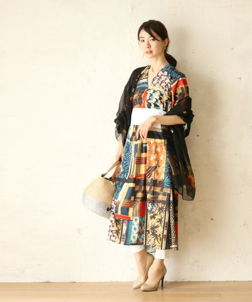 cawaii（カワイイ）の「和柄を楽しむワンピース（ワンピース・レディース・マルチ・FREE）」の10枚目の写真