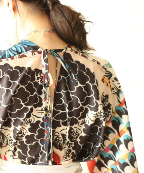 cawaii（カワイイ）の「和柄を楽しむワンピース（ワンピース・レディース・マルチ・FREE）」の11枚目の写真