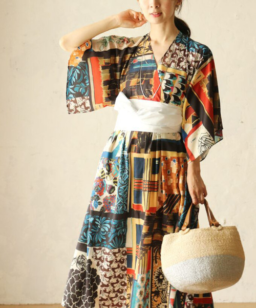 cawaii（カワイイ）の「和柄を楽しむワンピース（ワンピース・レディース・マルチ・FREE）」の12枚目の写真