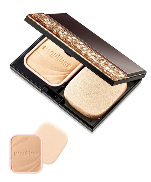 MAQuillAGE(マキアージュ)の「マキアージュ ドラマティックパウダリー UV オークル20 (レフィル)(ファンデーション)」|ベージュ