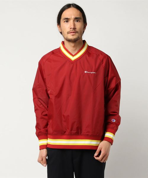 Champion Golf(チャンピオンゴルフ)の「【Champion/チャンピオン】メンズ GOLF Vネックプルオーバー(その他アウター・メンズ・マスタード/レッド系その他6/ネイビー/グリーン/オレンジ・X-LARGE/LARGE/MEDIUM)」の4枚目の写真