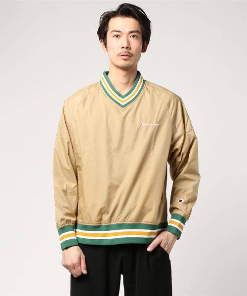 Champion Golf(チャンピオンゴルフ)の「【Champion/チャンピオン】メンズ GOLF Vネックプルオーバー(その他アウター・メンズ・マスタード/レッド系その他6/ネイビー/グリーン/オレンジ・X-LARGE/LARGE/MEDIUM)」の3枚目の写真