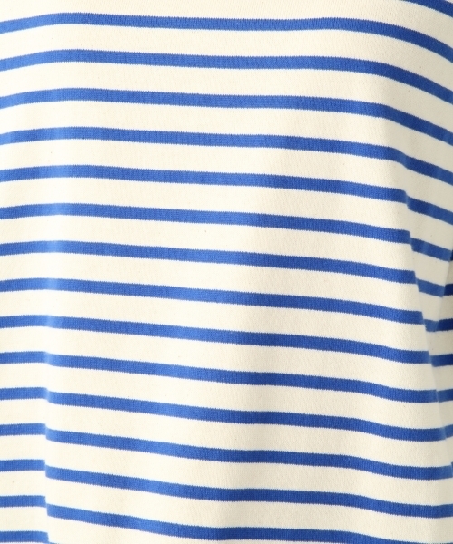A part by(アパートバイ)の「CボーダーボートネックLS 794189(Tシャツ/カットソー・レディース・グリーン/ネイビー/ダークネイビー/ブルー・FREE)」の6枚目の写真