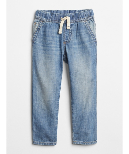 GAP(ギャップ)の「Gap ライトウェイト プルオン スリムジーンズ(デニムパンツ・キッズ・ライトインディゴブルー・100cm/105cm/110cm/90cm/95cm/80cm)」の1枚目の写真