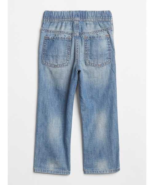 GAP(ギャップ)の「Gap ライトウェイト プルオン スリムジーンズ(デニムパンツ・キッズ・ライトインディゴブルー・100cm/105cm/110cm/90cm/95cm/80cm)」の2枚目の写真