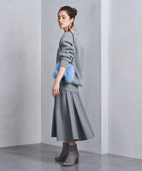 UNITED ARROWS（ユナイテッドアローズ）の「UWSC W/N フレア スカート