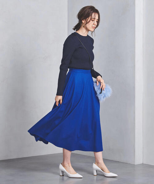 UNITED ARROWS（ユナイテッドアローズ）の「UWSC W/N フレア スカート