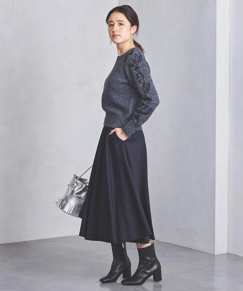 UNITED ARROWS（ユナイテッドアローズ）の「UWSC W/N フレア スカート