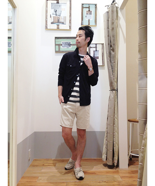 CIAOPANIC TYPY（チャオパニックティピー）の「コーデュロイショートパンツ（その他パンツ・メンズ・ブルー/ホワイト/ピンク/ブラック/オレンジ・MEDIUM/LARGE）」の2枚目の写真