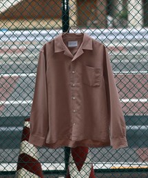 ADAM ET ROPE' | 【WEB限定】パウダーポプリンオープンカラーシャツ(シャツ/ブラウス)