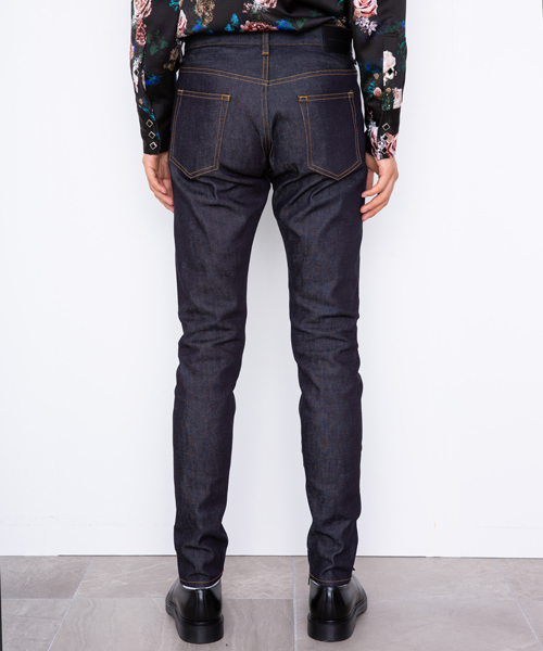 JOHN LAWRENCE SULLIVAN（ジョンローレンスサリバン）の「【JOHN LAWRENCE SULLIVAN】テーパードリジットデニム/JLS-02-07（デニムパンツ・メンズ・ブラック/ブルー・44/42/46）」の6枚目の写真