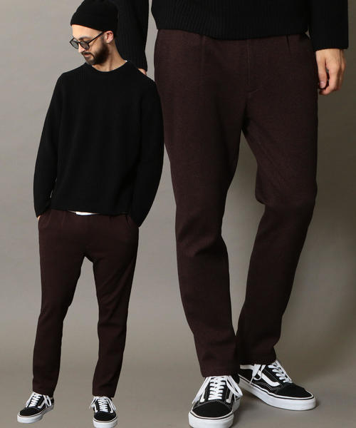 BEAUTY&YOUTH UNITED ARROWS（ビューティーアンドユースユナイテッドアローズ）の「BY シャークスキン ジャージ 1P イージーパンツ ◆（その他パンツ・メンズ・ダークグレー/グレー/ダークブラウン・X-LARGE/SMALL/MEDIUM/LARGE）」の3枚目の写真