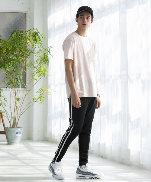 WEGO（ウィゴー）の「WEGO/ラインスキニーパンツ（その他パンツ・メンズ・ブラック・SMALL/MEDIUM/LARGE/X-SMALL）」の8枚目の写真