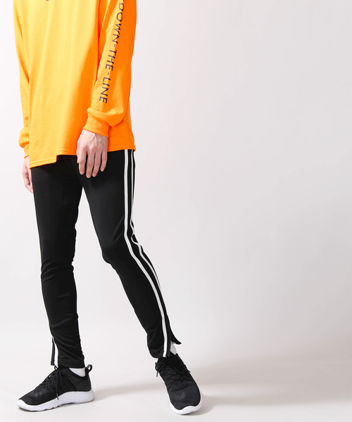 WEGO（ウィゴー）の「WEGO/ラインスキニーパンツ（その他パンツ・メンズ・ブラック・SMALL/MEDIUM/LARGE/X-SMALL）」の6枚目の写真