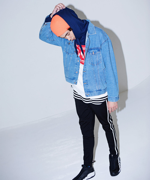 WEGO（ウィゴー）の「WEGO/ラインスキニーパンツ（その他パンツ・メンズ・ブラック・SMALL/MEDIUM/LARGE/X-SMALL）」の13枚目の写真