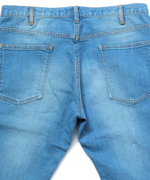 BEAUTY&YOUTH UNITED ARROWS（ビューティーアンドユースユナイテッドアローズ）の「by ∴ シェービング デニム スキニー テーパードパンツ◆（デニムパンツ・メンズ・グレー/コバルトブルー・SMALL/MEDIUM/LARGE/X-LARGE）」の10枚目の写真