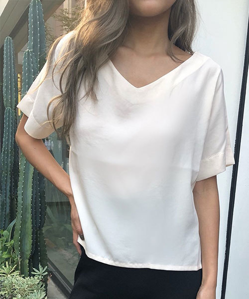 トップス TRUNC88 tops Smooth Rib 2way Ribbon Tops（その他トップス）｜TRUNC 88