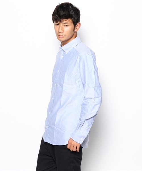 MYSELF ABAHOUSE（マイセルフアバハウス）の「オックスシャンブレー（シャツ/ブラウス・メンズ・サックスブルー/レッド/ホワイト・XX-LARGE/LARGE/SMALL/MEDIUM）」の5枚目の写真