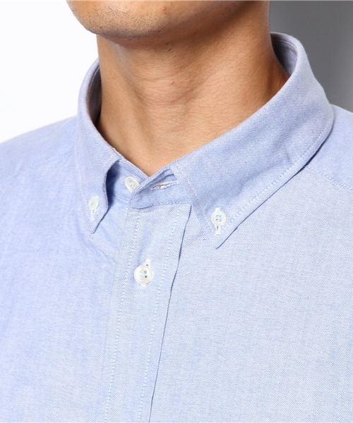 MYSELF ABAHOUSE（マイセルフアバハウス）の「オックスシャンブレー（シャツ/ブラウス・メンズ・サックスブルー/レッド/ホワイト・XX-LARGE/LARGE/SMALL/MEDIUM）」の7枚目の写真