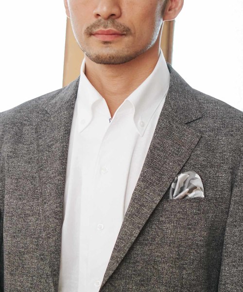 MEN'S BIGI(メンズビギ)の「クールドッツ ストレッチジャケット/ウォッシャブル(同素材パンツあり セットアップも可能)(テーラードジャケット・メンズ・ネイビー/グレー/ブルー・LL/SS/S/M/L)」の21枚目の写真