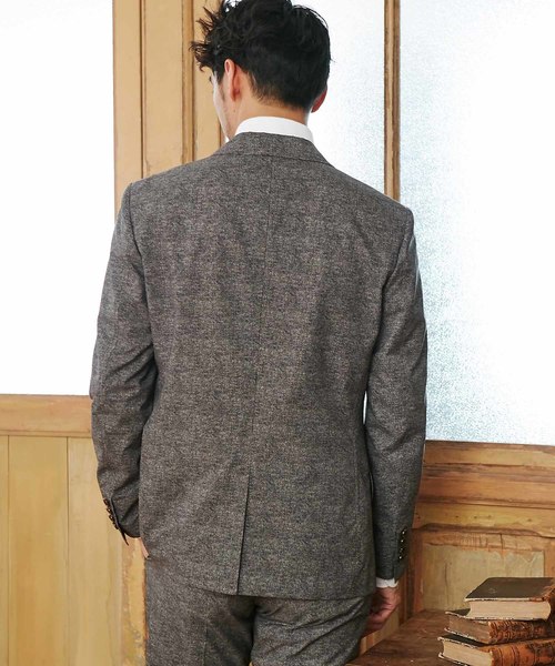 MEN'S BIGI(メンズビギ)の「クールドッツ ストレッチジャケット/ウォッシャブル(同素材パンツあり セットアップも可能)(テーラードジャケット・メンズ・ネイビー/グレー/ブルー・LL/SS/S/M/L)」の16枚目の写真