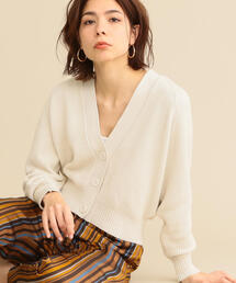 BEAUTY&YOUTH UNITED ARROWS | BY∴ 畦ドルマンVネックニットカーディガン -手洗い可能- о(カーディガン/ボレロ)