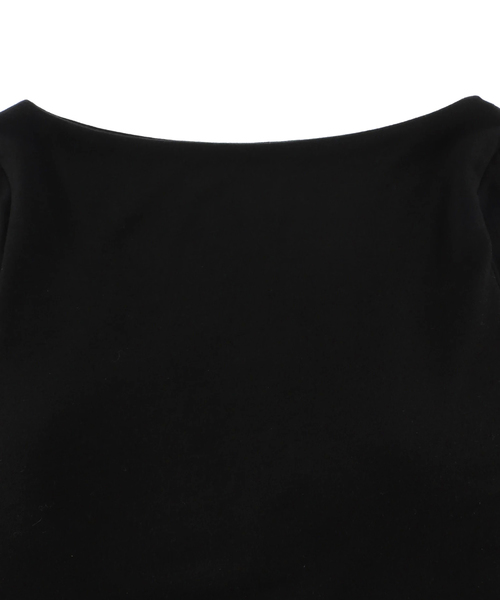 ALEXIA STAM（アリシアスタン）の「Lace Hem Long Sleeve Top/ロングスリーブカットソー（Tシャツ/カットソー・レディース・ホワイト/ブラック/キャメル・FREE）」の20枚目の写真