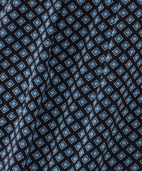 A/C DESIGN BY ALPHA CUBIC（エーシーデザインバイアルファキュービック）の「タックチュニック（Tシャツ/カットソー・レディース・ブラック/ブルー/グリーン・M size/L size）」の9枚目の写真