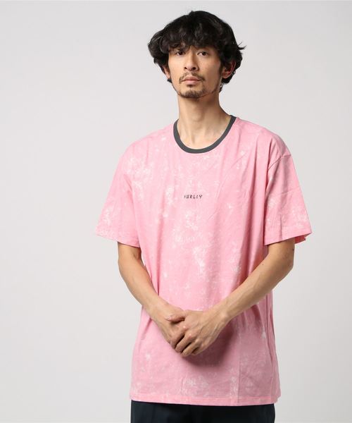 Hurley (ハーレー)の「M DF HARVEY CASBAH SS / ハーレー プリントTシャツ ユニセックス(Tシャツ/カットソー・メンズ・ブラック/ピンク・SMALL/MEDIUM/LARGE)」の2枚目の写真